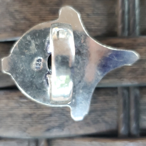 New Stunning Chrome Diopside 925 Silver Statement Ring. - Picture 11 of 13